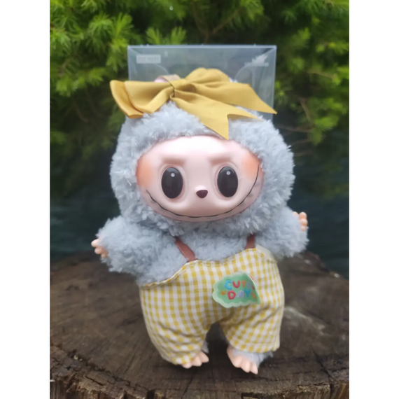М'яка іграшка-сюрприз Лабубу в одязі, унікальна Labubu в різних вбраннях | Зображення 9