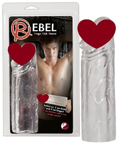 Насадка для увеличения пениса МЕГА ДИК Sex Aura