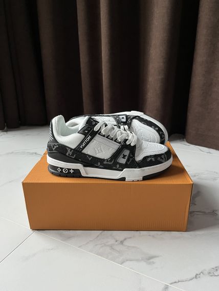 Кросівки Trainer White Black  (топ якість) 45 29 | Зображення 7