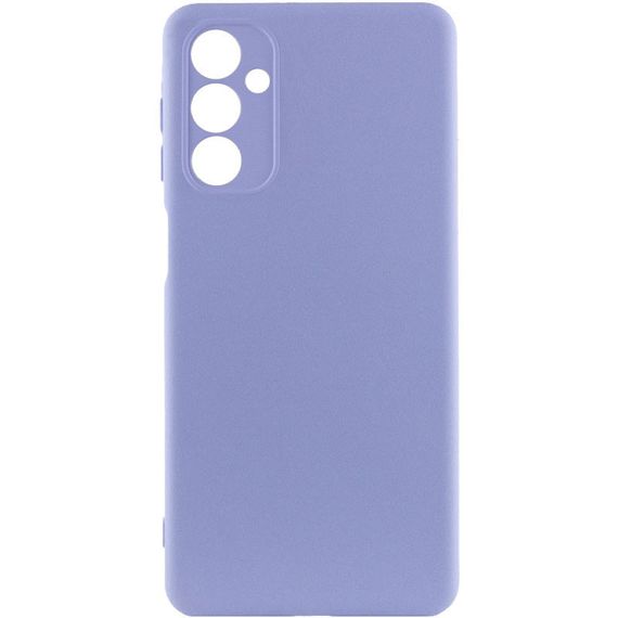 Чохол Silicone Cover Lakshmi Full Camera (A) для Samsung Galaxy M34 5G Бузковий / Dasheen