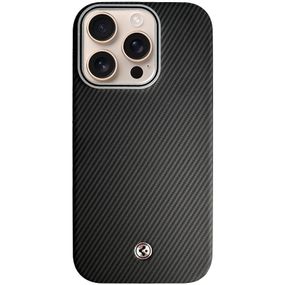 Чохол SGP PC+Leather with Magnetic Fit для Apple iPhone 15 Pro (6.1") Carbon