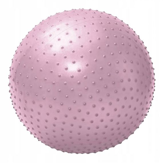 М'яч для фітнесу (фітбол) 4FIZJO 65 см масажний Anti-Burst 4FJ0617 Pink (P-5905973400220) | Зображення 6