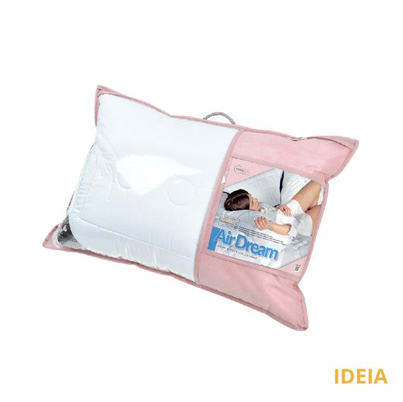Подушка Air Dream Exclusive IDEIA 50х70 см два чохли з блискавкою біла (8-11586*001) | Зображення 7