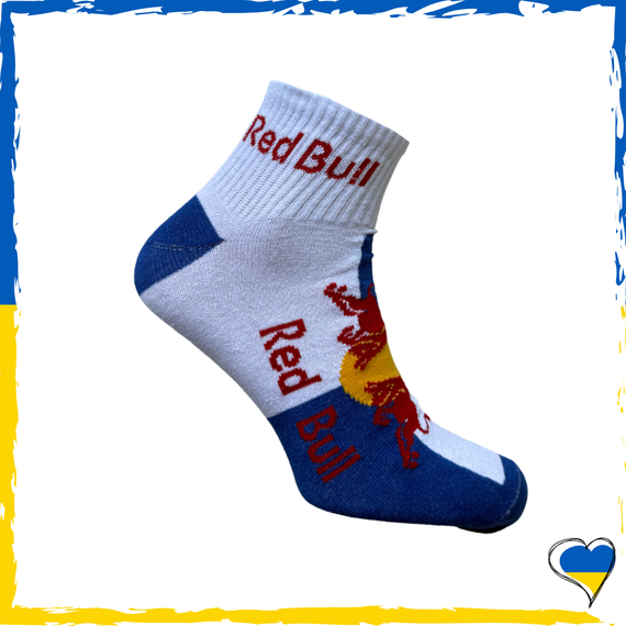 Носки унисекс с принтом Red-Bull Ред Бул 36-40р