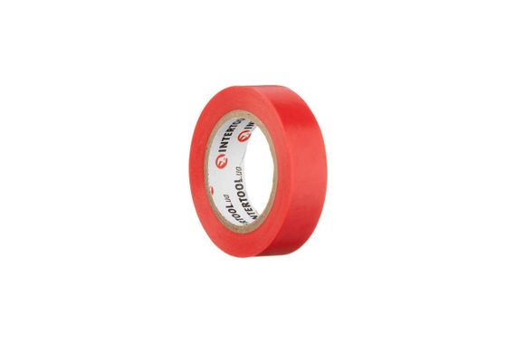 Лента изоляционная Intertool - 10 м x 17 x 0,15 мм красная (IT-0030) | Зображення 2