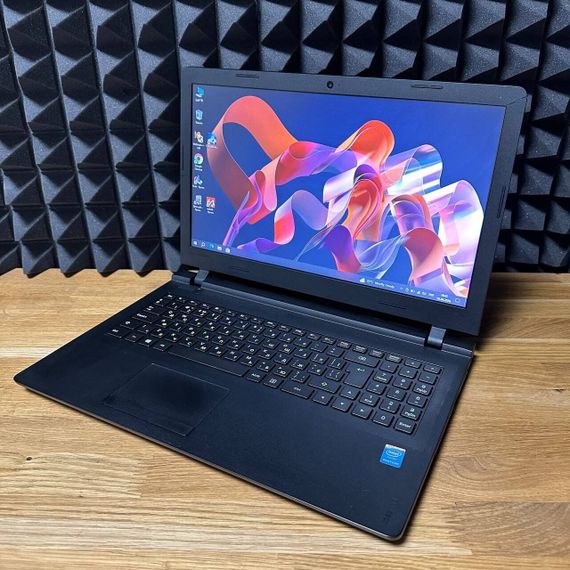 Ноутбук Б-клас Lenovo IdeaPad 100-15IBY / 15.6" (1366x768) TN / Intel Pentium N3540 (4 ядра по 2.16 - 2.66 GHz) / 8 GB DDR3 / 128 GB SSD / Intel HD Graphics / WebCam / Win 10 б/в | Зображення 3
