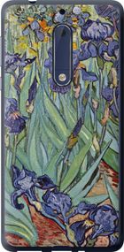 Чехол на Nokia 5 Винсент Ван Гог. Ирисы "161u-804-17620"