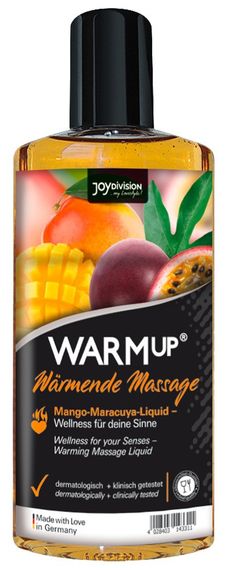 Масажне масло WARMup манго/маракуйя 150 мл Sex Aura