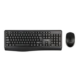 Бездротова Клавіатура і Миша TWolf TF100 Колір Чорний