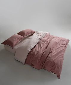 Постельное белье Limasso Stonewashed Essualte 200 х 220 см Pristine - Old Rose