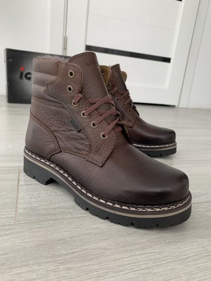 Польські коричневі черевики 40 41 42 43 44 45 розмір | Зображення 3