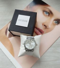 Жіночий годинник Guess silver/white