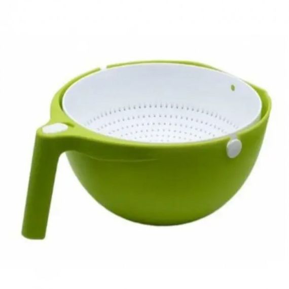 Дуршлаг MESH STRAINER Drain Basket 2в1, дуршлаг-ковш | Зображення 5