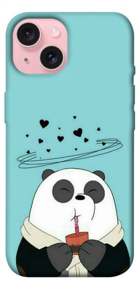 Чохол з картинкою Пандочка для Apple iPhone 15 (6.1")