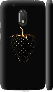 Чохол на Motorola Moto G4 Play Чорна полуниця "3585m-860-24368"