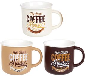 Кружка Coffee House 380мл фарфорова
