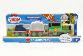 Паровозик Томас і друзі Моторизований поїзд Персі, що розмовляє, Thomas & Friends Motorized Train Talking Percy Engine