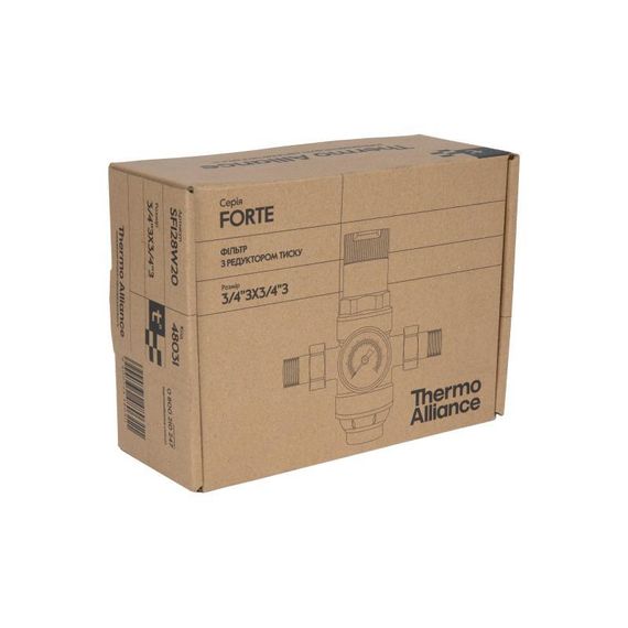 Фільтр самопромивний Thermo Alliance Forte 3/4" з редуктором для холодної води SF128W20 | Зображення 7