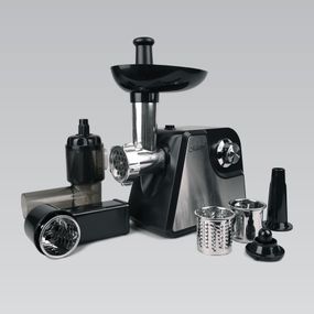 М'ясорубка електрична Maestro MR-853, 1000 Вт, з металевим шнеком і реверсом, для дому та кухні