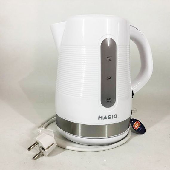 Чайники на підставці MAGIO MG-100 1.7 л 1700 Вт, Електрочайник відмінний, Чайник електричний модний WD-97 | Зображення 7