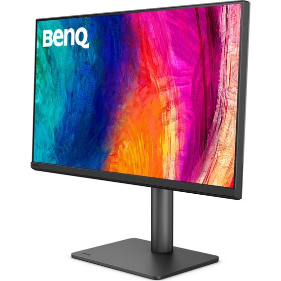TFT 27" BenQ PD2706QN, QHD, IPS, HDMI, DP, USB-C, HAS, Pivot, колонки, темно сірий | Зображення 1