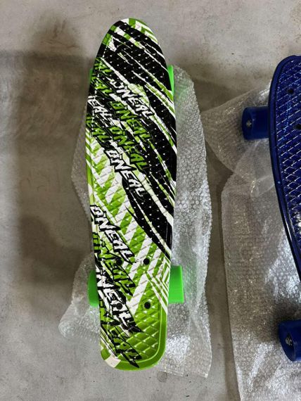 Пенни борд скейтборд Penny Board Fish Skateboards 22" ABEC-7 с светящимися колесами | Зображення 5
