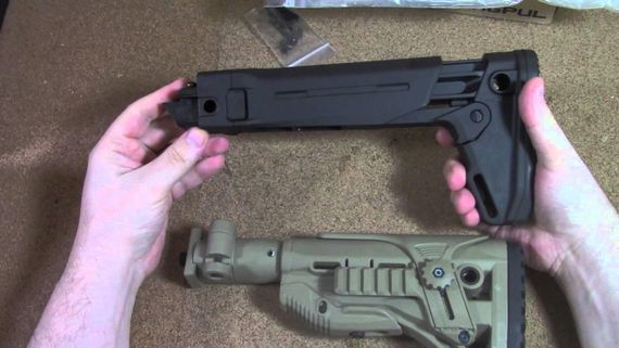 Приклад Magpul Zhukov-S Stock Приклад складной для АК 47/74 приклад на АК Приклад АК Складной приклад ак | Зображення 5