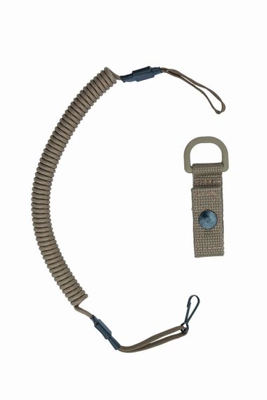 Тренчик карабін шнур страховий паракорд койот 973 ms | Зображення 1