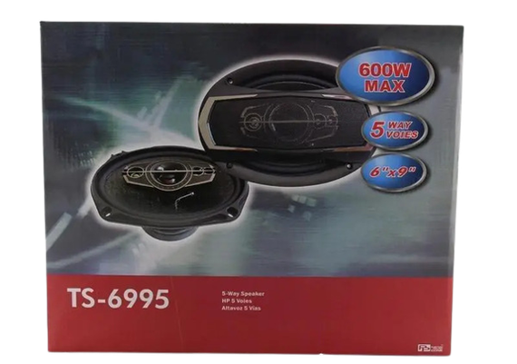 Автомобільна акустика 5-х смугова коаксіальна XPPO TS-A6995 600W 6х9 чорні (6995_670) | Зображення 7