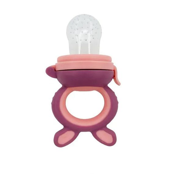 Ниблер для прикорма "Зайчик" MGZ-0002(Violet) прорезиненная ручка | Зображення 1