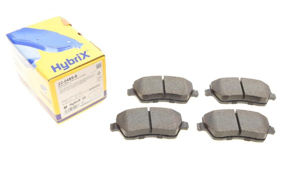 Колодки гальмівні передні Renault Dokker Duster Zoe 11- Kangoo 08- Clio Nissan Note 05- Micra 03- 22-0485-0