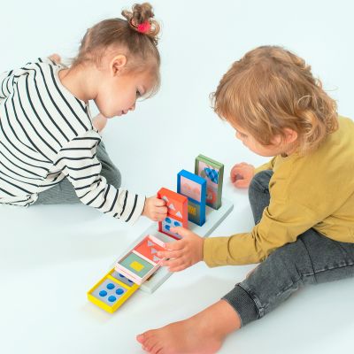 Развивающая игрушка Taf Toys Савана – Мое первое домино (12865) | Зображення 7