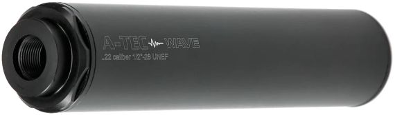Саундмодератор A-TEC Wave кал. 22 LR ( підходить під .22 WMR, 17 HMR, 22 Hornet). Різьба - 1/2х28 (карабіни на базі… | Зображення 2