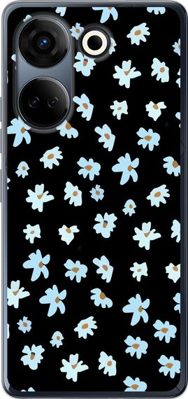 Чехол на Tecno Camon 20 Pro Цветочный "4900u-3100-17620"