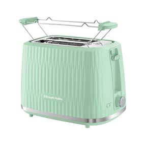 Тостер Russell Hobbs Eden 800Вт, пластик, підігрів, розморожування, фісташковий (27374-56)