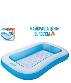 Intex Басейн 57403 NP (6) розміром 166х100х28см, об'ємом 90л, вагою 1,8 кг, від 2-х років