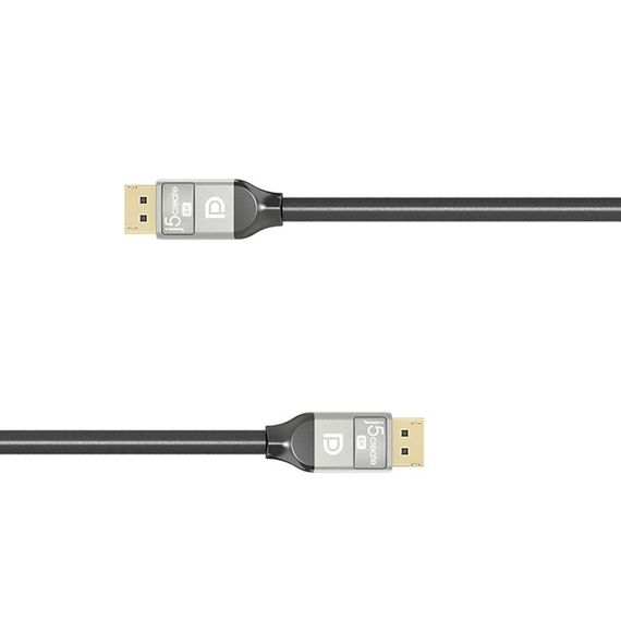 Кабель J5create JDC43-N DisplayPort v1.4 , 2 м | Зображення 1