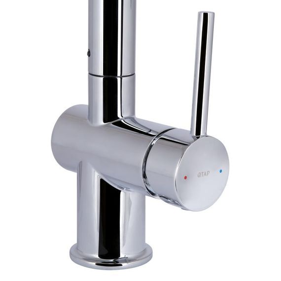 Змішувач для кухні Qtap Rozcesti з висувним виливом з підключенням для питної води QTROZ367CRM45941 Chrome | Зображення 3