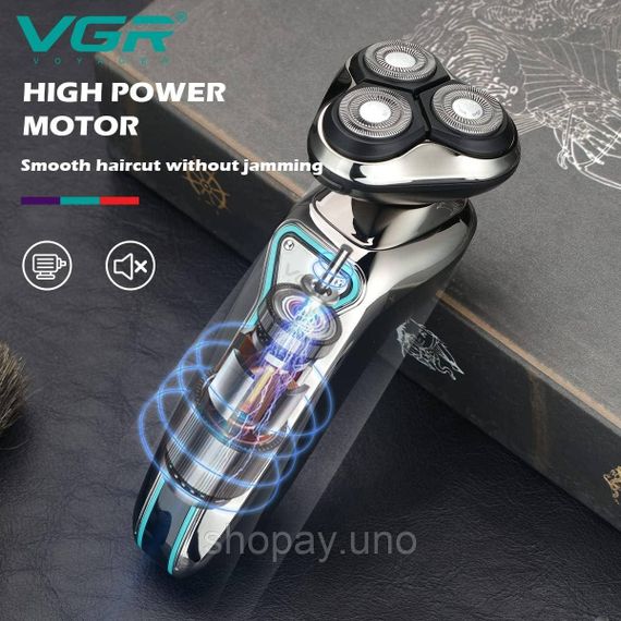 Профессиональная электробритва VGR V-323 ∙ Мужская аккумуляторная VGR V-323 бритва | Зображення 3