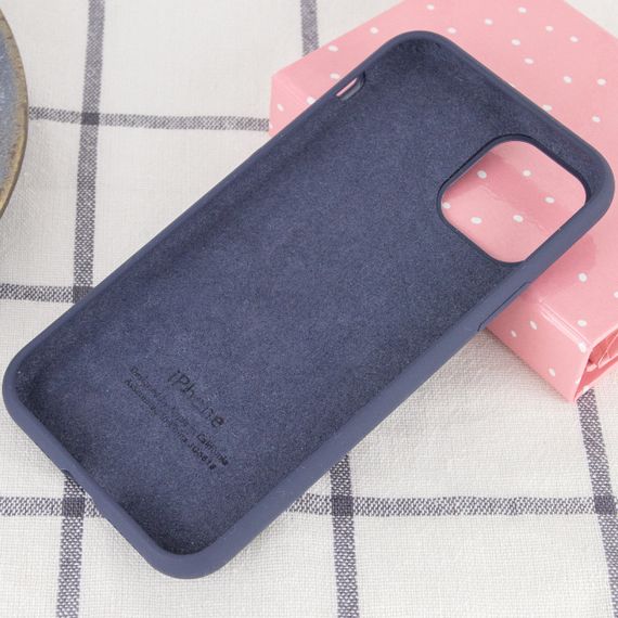 Чохол Silicone Case Full Protective (AA) для Apple iPhone 11 (6.1") Темний Синій/Midnight Blue | Зображення 2