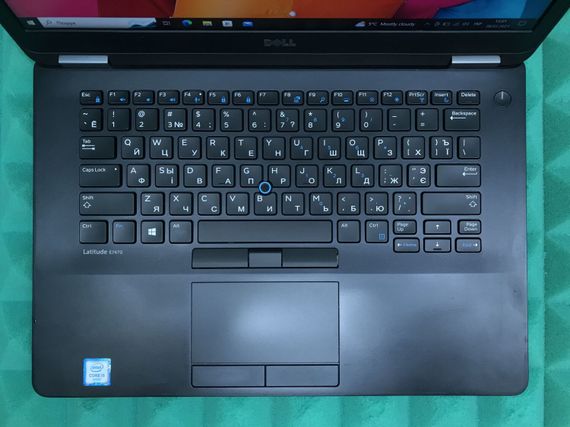 Ультрабук Б-клас Dell Latitude E7470 / 14" (1920x1080) IPS / Intel Core i5-6300U (2 (4) ядра по 2.4 - 3.0 GHz) / 8 GB DDR4 / 256 GB SSD / Intel HD Graphics 520 / WebCam / HDMI / miniDP / Windows 10 ліцензія б/в | Зображення 6