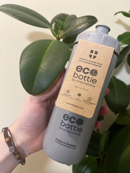 Пляшка для води Smartshake EcoBottle Squeeze 500ml Gray | Зображення 4