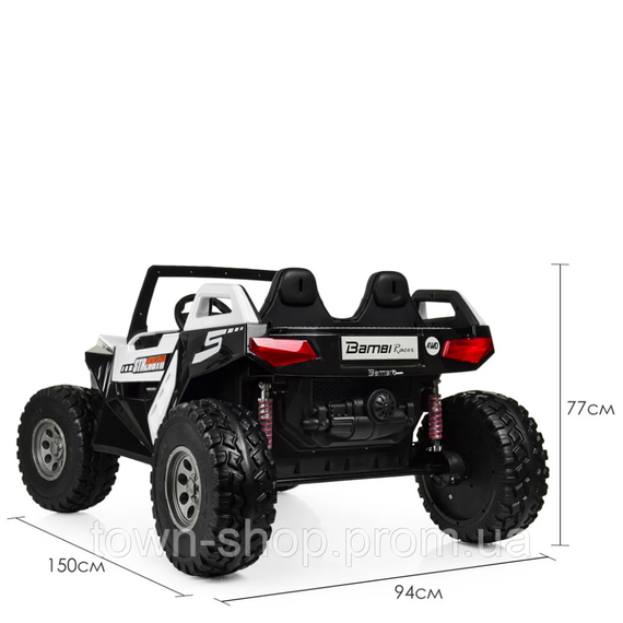 Детский электромобиль Джип Bambi Racer M 4170EBLR-1(24V) до 100 кг | Зображення 1