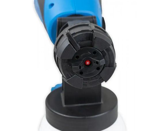 Краскопульт аккумуляторный 1 сопл, 210 Вт, 1200 мл/мин, бачок 800 мл, 60 DIN | Зображення 2