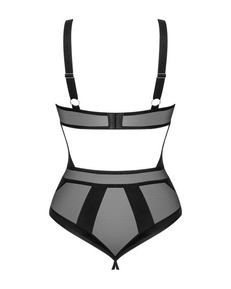 Боді з розрізом Obsessive Chic Amoria otwarte Чорне M/L | Зображення 5
