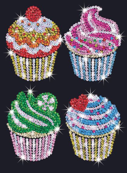 Набор для творчества Sequin Art BLUE Кексы SA1130 (SA1130) | Зображення 2