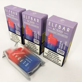 Elf Bar BC5000 смак Сакура Виноград (Sakura Grape)