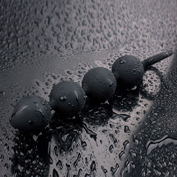 Анальні буси Babydoll Універсальний. Чорний 4005 | Зображення 9