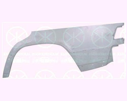 Арка заднего крыла Mercedes 201 -93, арка с нижней частью, левая (Klokkerholm)