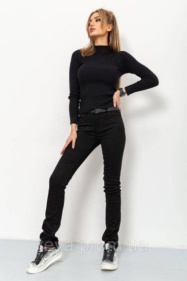 Джинси жіночі колір чорний розмір 26 FA_003930 | Зображення 1